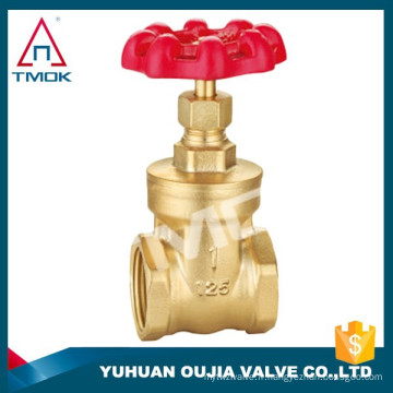 TMOK 1 / 2-4 pouces Valve en laiton avec le chapeau fileté, tige non-montant, plein port dans l&#39;usine de valve de Yuhuan Oujia